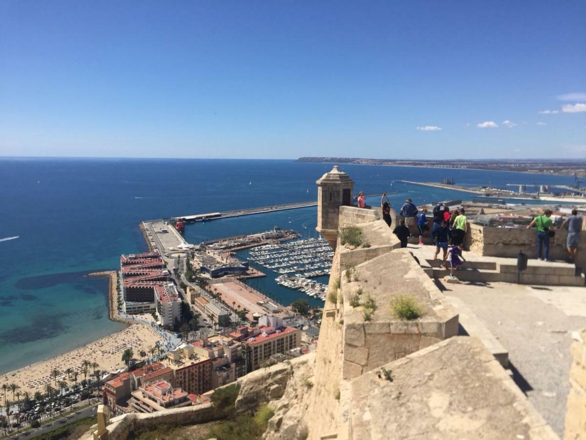 Apartamento Centrico Castillo S. Barbara Alicante Exteriör bild